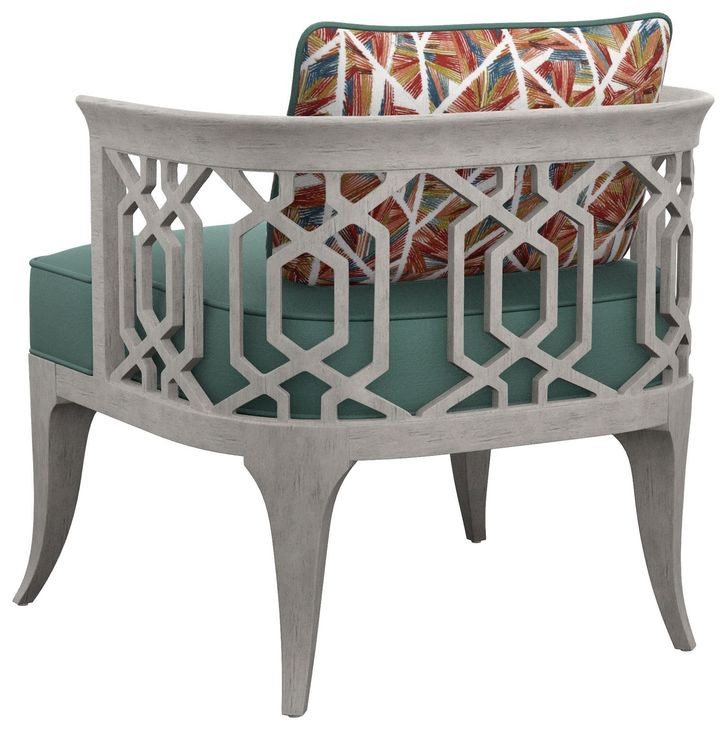 Gatewick Green Upholstered Lounge Chair