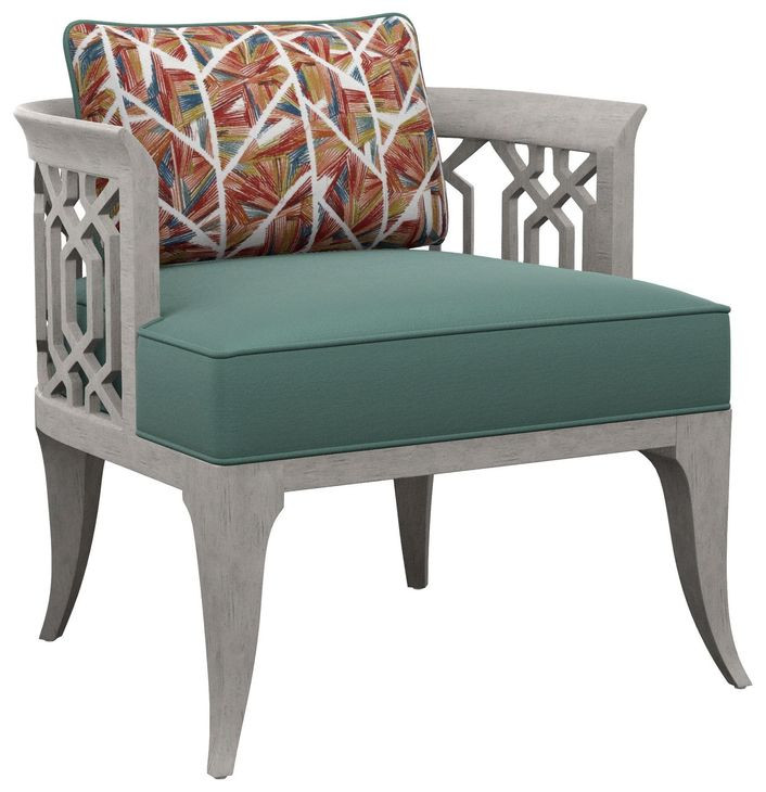 Gatewick Green Upholstered Lounge Chair