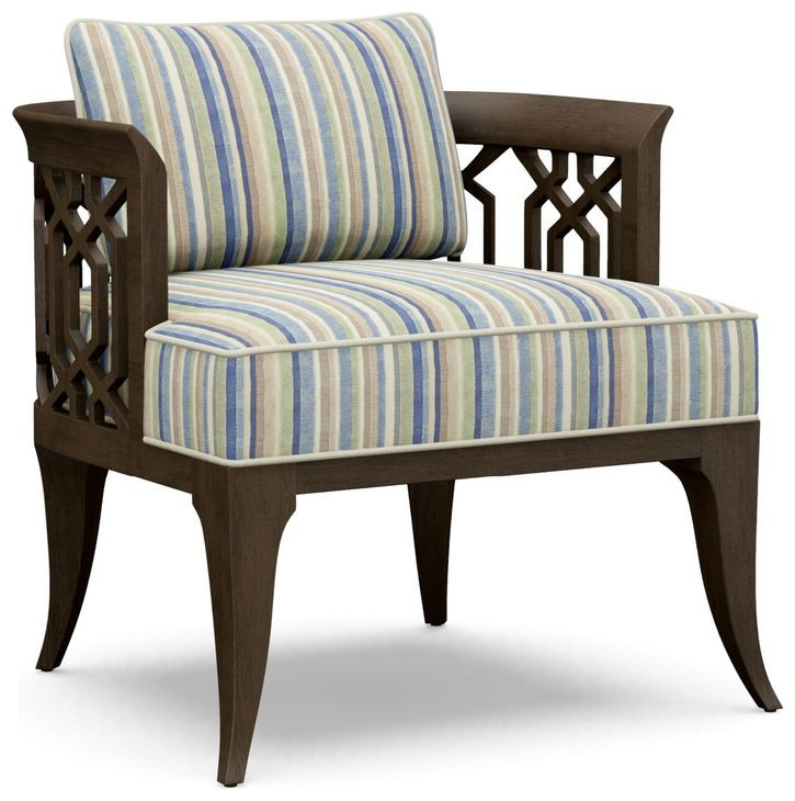 Gatewick Aqua Upholstered Lounge Chair