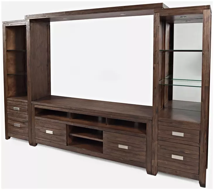 Altamonte Brushed Walnut 70" Entertainment Wall