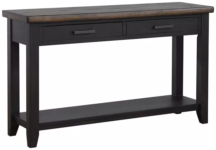 Ashford Black and Brown Occassional Table Set