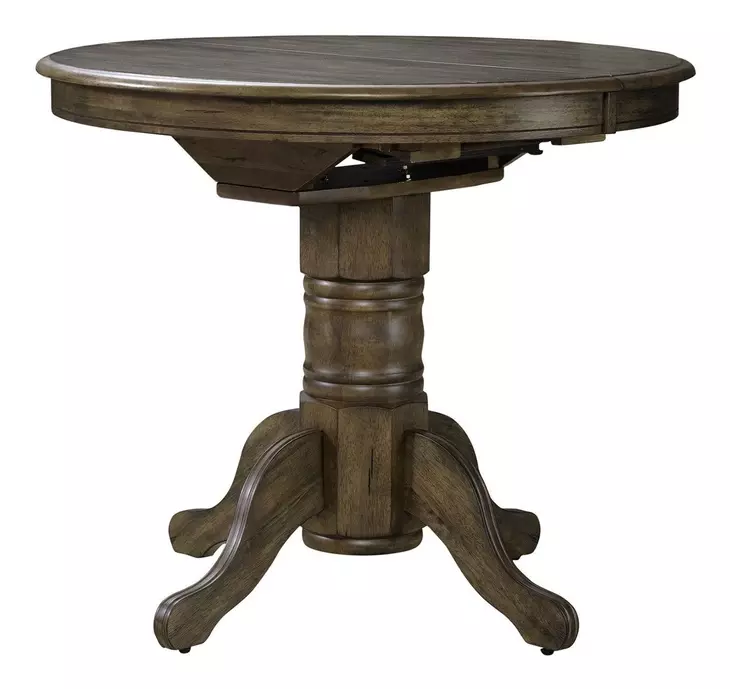 Carolina Crossing Antique Honey 57" Extendable Oval Gathering Table