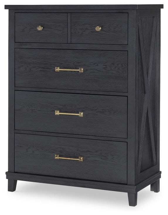 Flatiron Midnight Youth Panel Bedroom Set