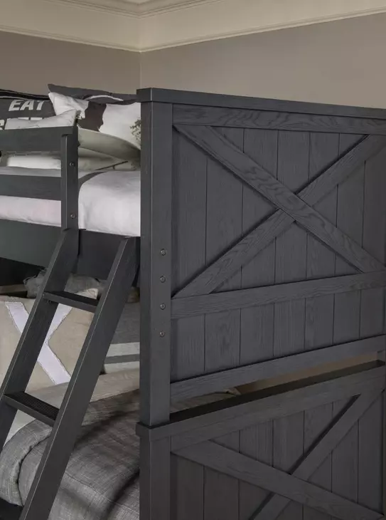 Flatiron Midnight Twin Over Twin Bunk Bed