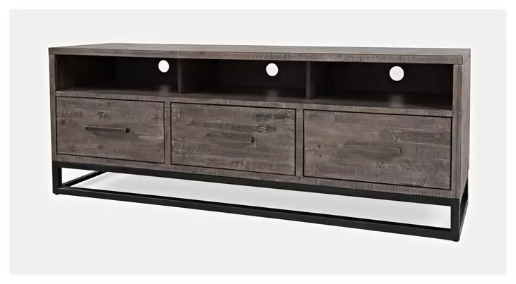 East Hampton Distressed Grey 70" TV Stand