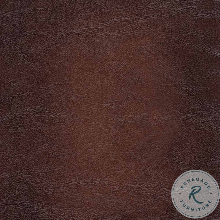 Bexley Caramel Top Grain Leather Ottoman