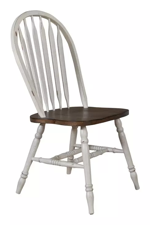 Carolina Crossing White and Antique Honey 3 Piece Extendable Dining Set