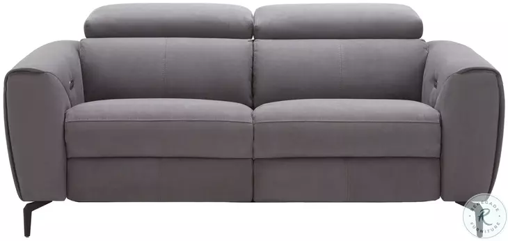 Lorenzo Grey Power Reclining 70" Loveseat
