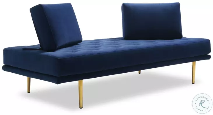 Caesar Blue Full Sofa Bed