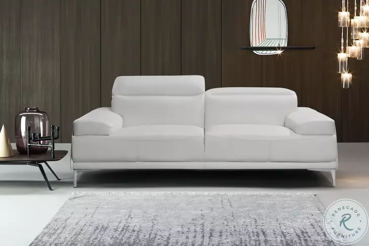 Nicolo White Sofa