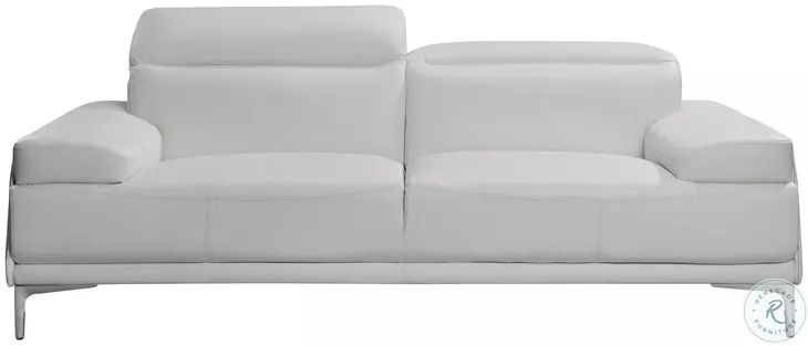 Nicolo White 86" Sofa