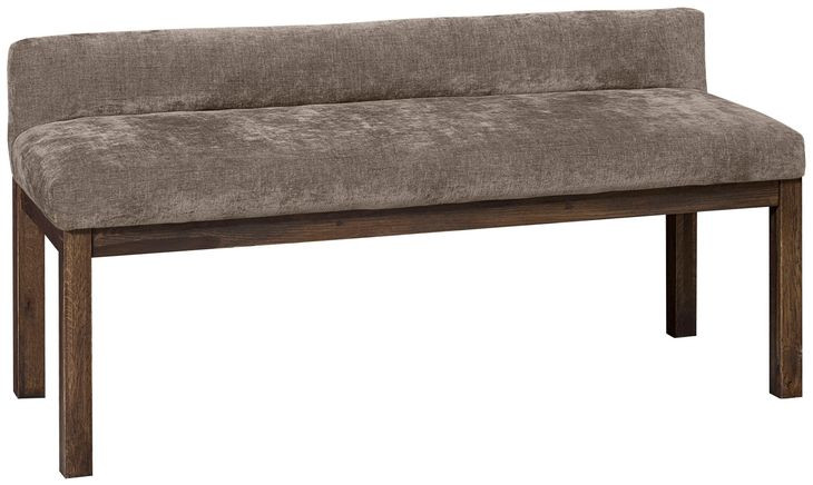 Joinery Brindle Gray Performance Fabric Upholstered Bed Bench