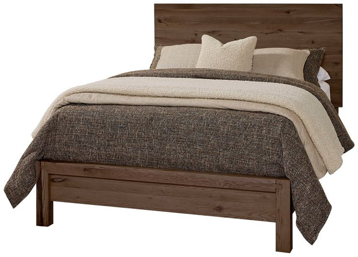 Joinery Espresso Oak Plank Panel Bedroom Set