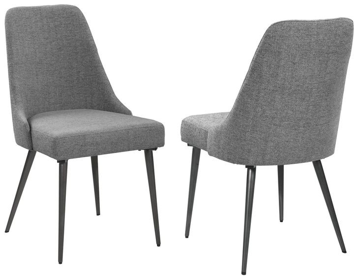 Levitt Grey Dining Chair Set Of 2