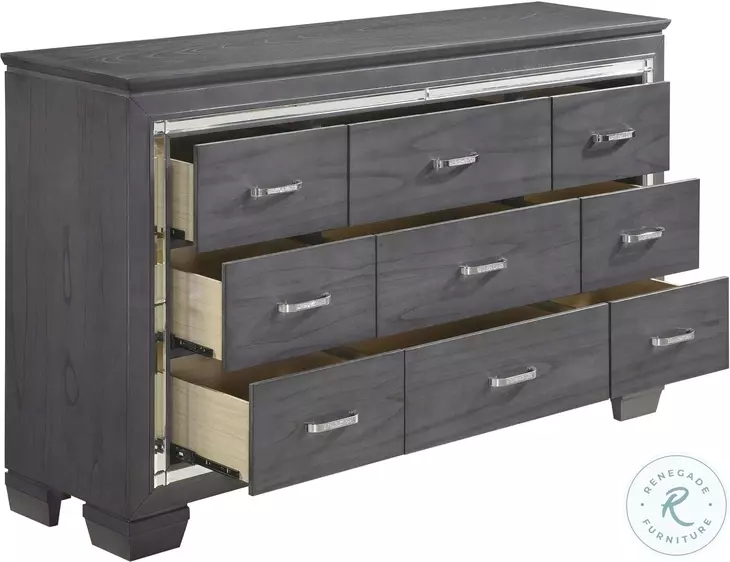 Allura Gray Dresser