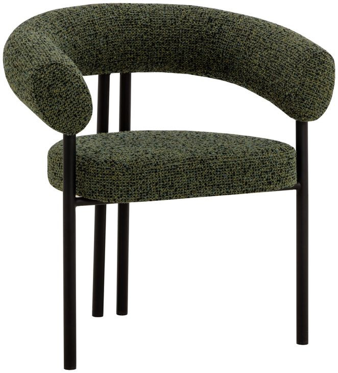 Nova Noah Meadow Upholstered Dining Arm Chair