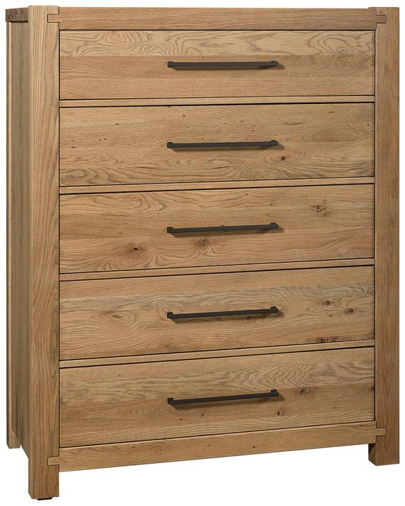 Joinery Natural Oak 5 Drawer Chest
