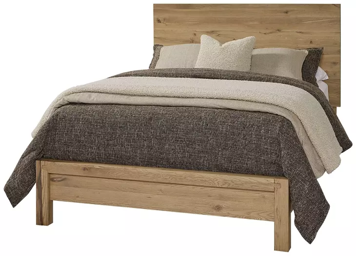 Joinery Natural Oak King Plank Panel Bed