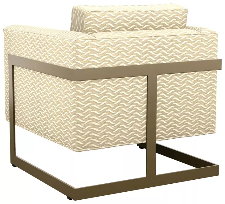 Winthrop Beige Upholstered Lounge Chair