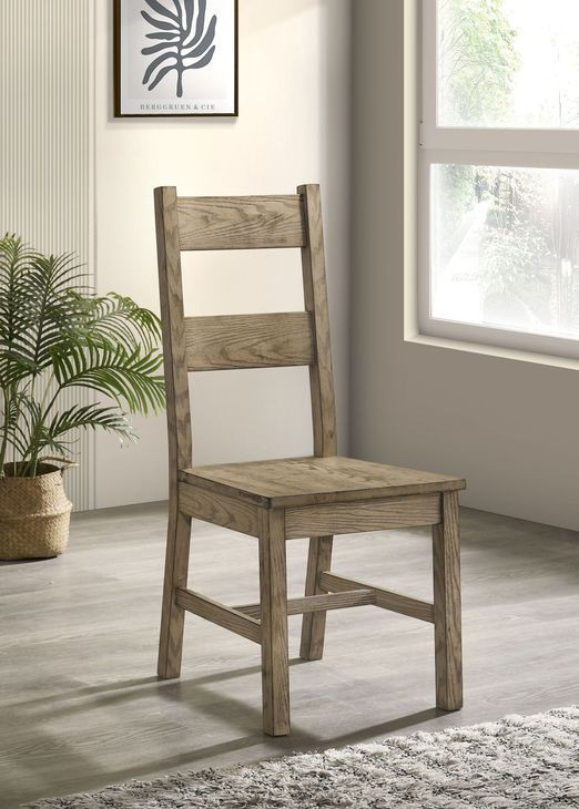 Cardova Vineyard Oak Side Chair Set of 2