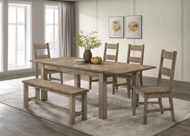 Cardova Vineyard Oak Side Chair Set of 2