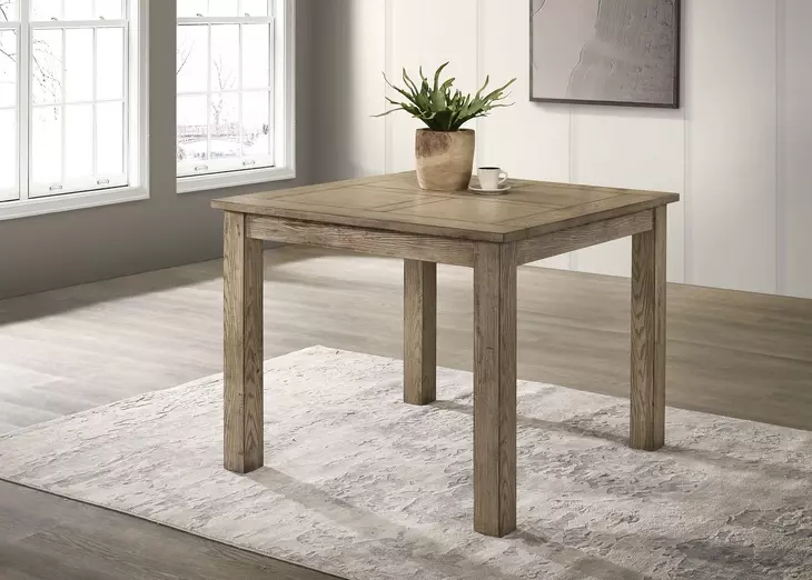 Cardova Vineyard Oak 43" Square Counter Height Dining Table
