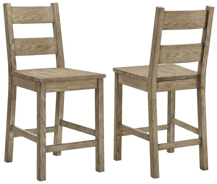 Cardova Vineyard Oak Square Counter Height Dining Room Set
