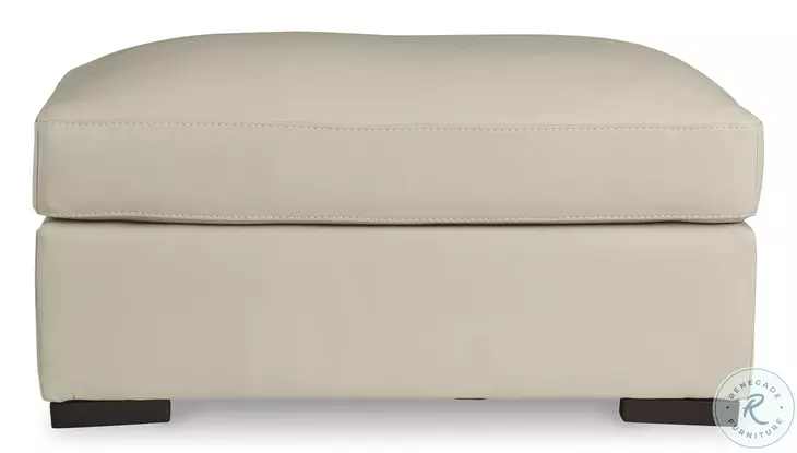 Treasure Trove Almond Ottoman
