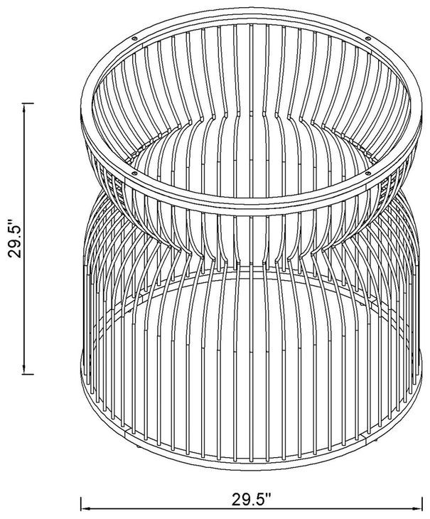 Granvia Gunmetal Dining Table