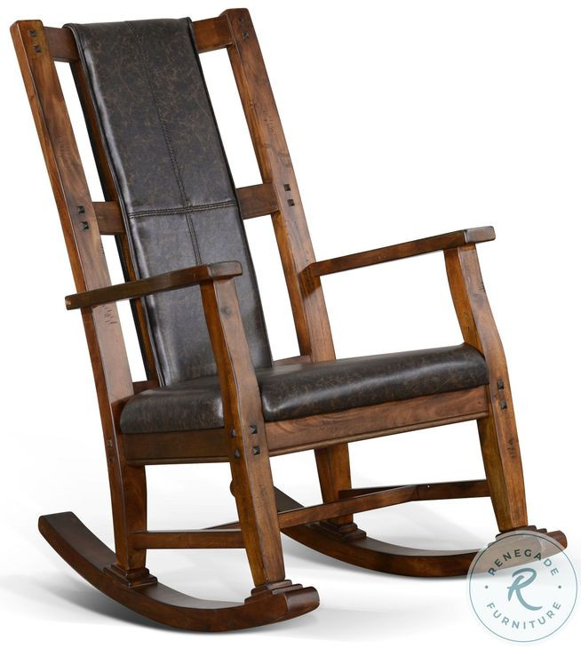 Timber Trails Antique Charcoal Rocking Chair