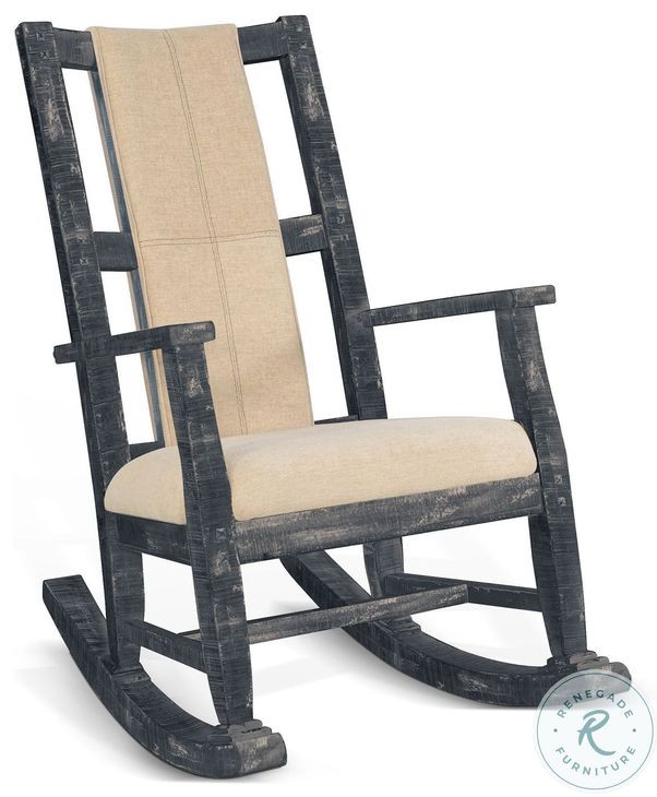 Maple Haze Black Sand Rocking Chair