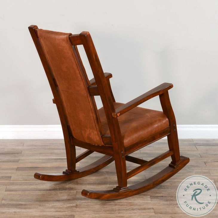 Ember Grace Dark Chocolate Rocking Chair