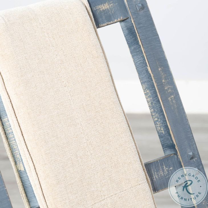 Seabright Ocean Blue Rocking Chair