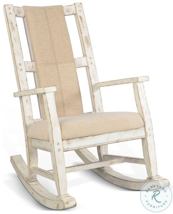 Seabright White Sand Rocking Chair
