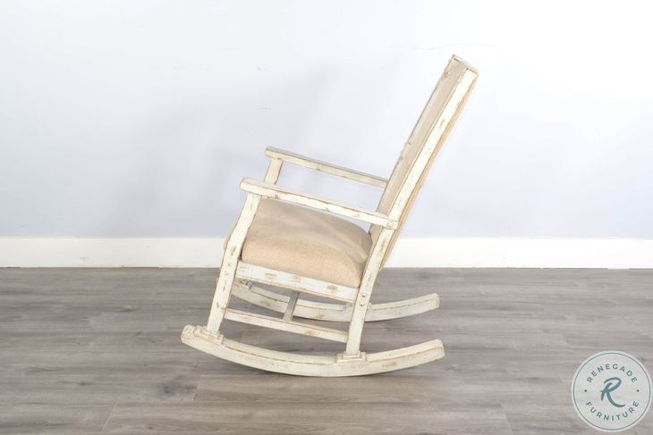 Seabright White Sand Rocking Chair