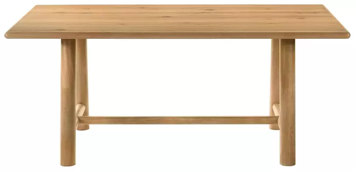 Duncan Washed Oak 71" Rectangular Dining Table