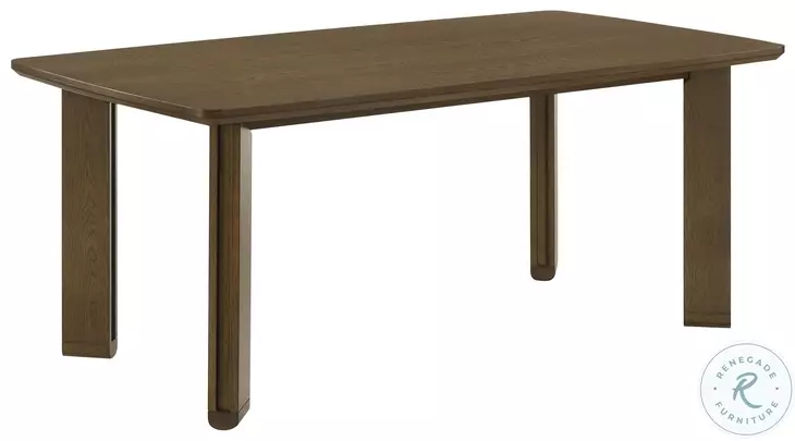 Ottowa Brown Rectangular Dining Table