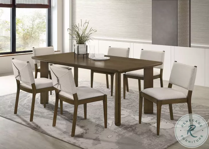 Ottowa Brown Rectangular Dining Room Set