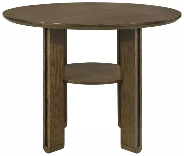 Ottowa Brown 47" Round Counter Height Dining Table