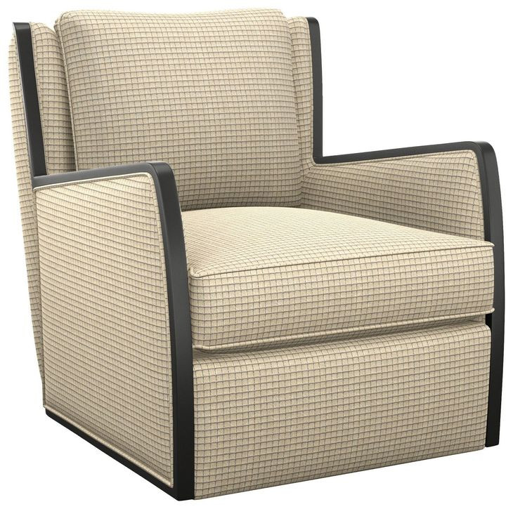 Delancey Cream Upholstered Swivel Chair