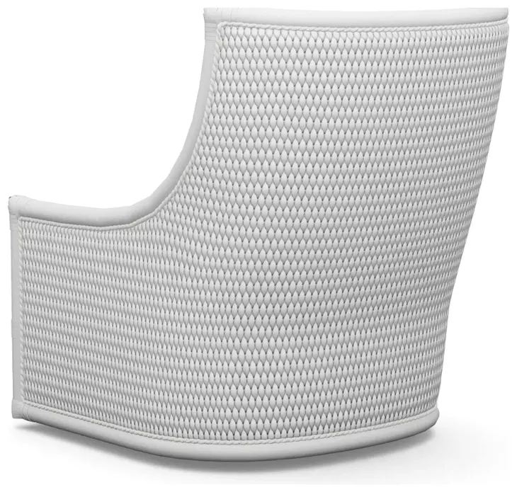 Ocean Breeze Preston Beige Upholstered Swivel Chair