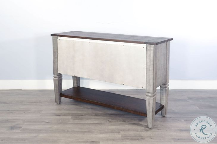 Hillside Hearth Gray 2 Door Server