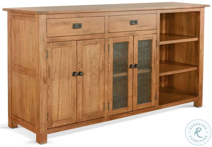 Crimson Ridge Beige 80" Buffet