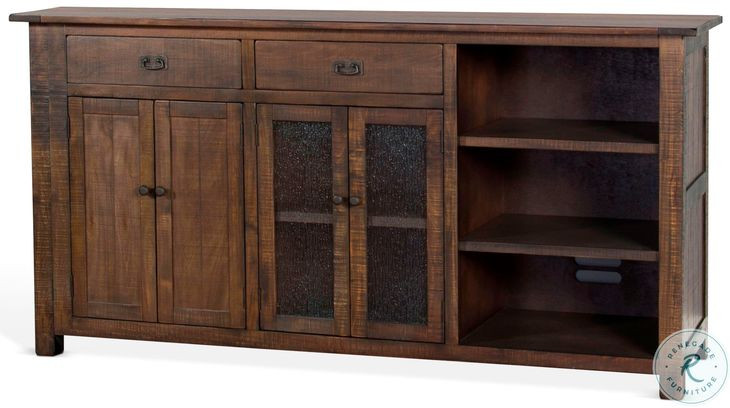 Havenstead Dark Brown 80" Buffet