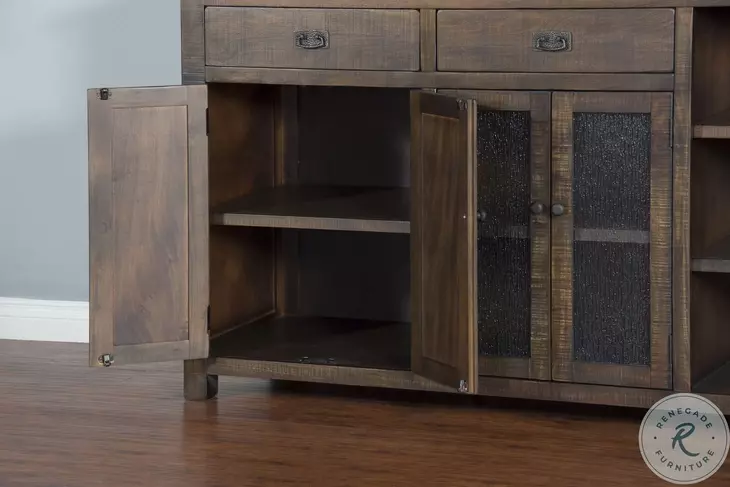 Havenstead Dark Brown 80" Buffet