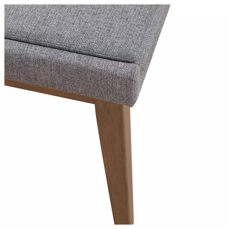 Smart Living Gray Upholstered 47" Dining Bench