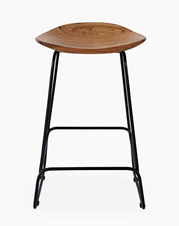 Nature's Edge Natural Counter Height Stool Set of 3