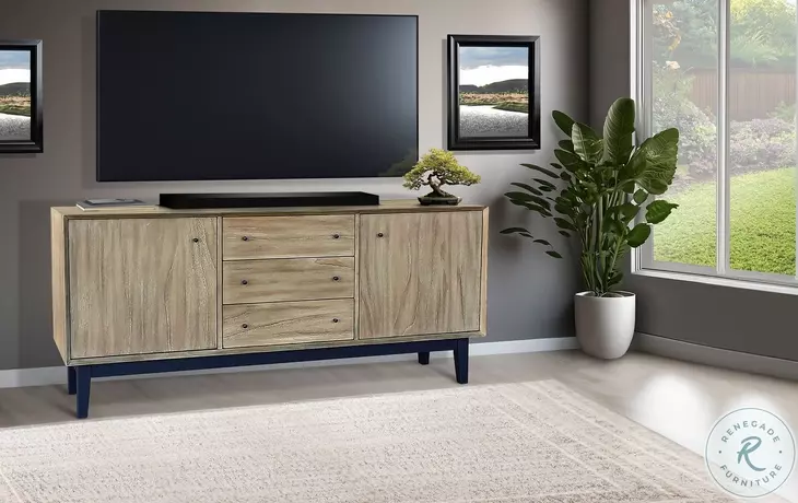 Golden Hearth Natural Blair 3 Drawer Server