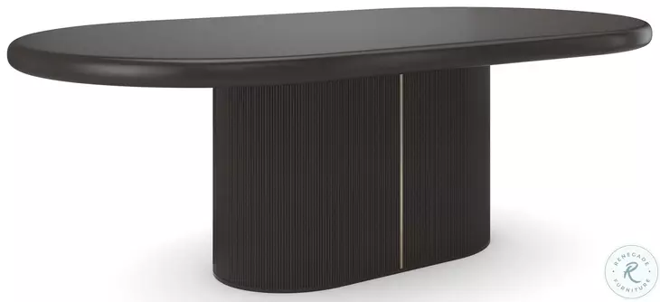 Love Dark Chocolate Extendable Dining Table