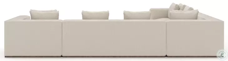Bello Oatmeal 5 Piece Sectional
